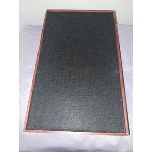 ShowCases To Go Jewelry Display, Black Exterior Cherry Honorable Showcase